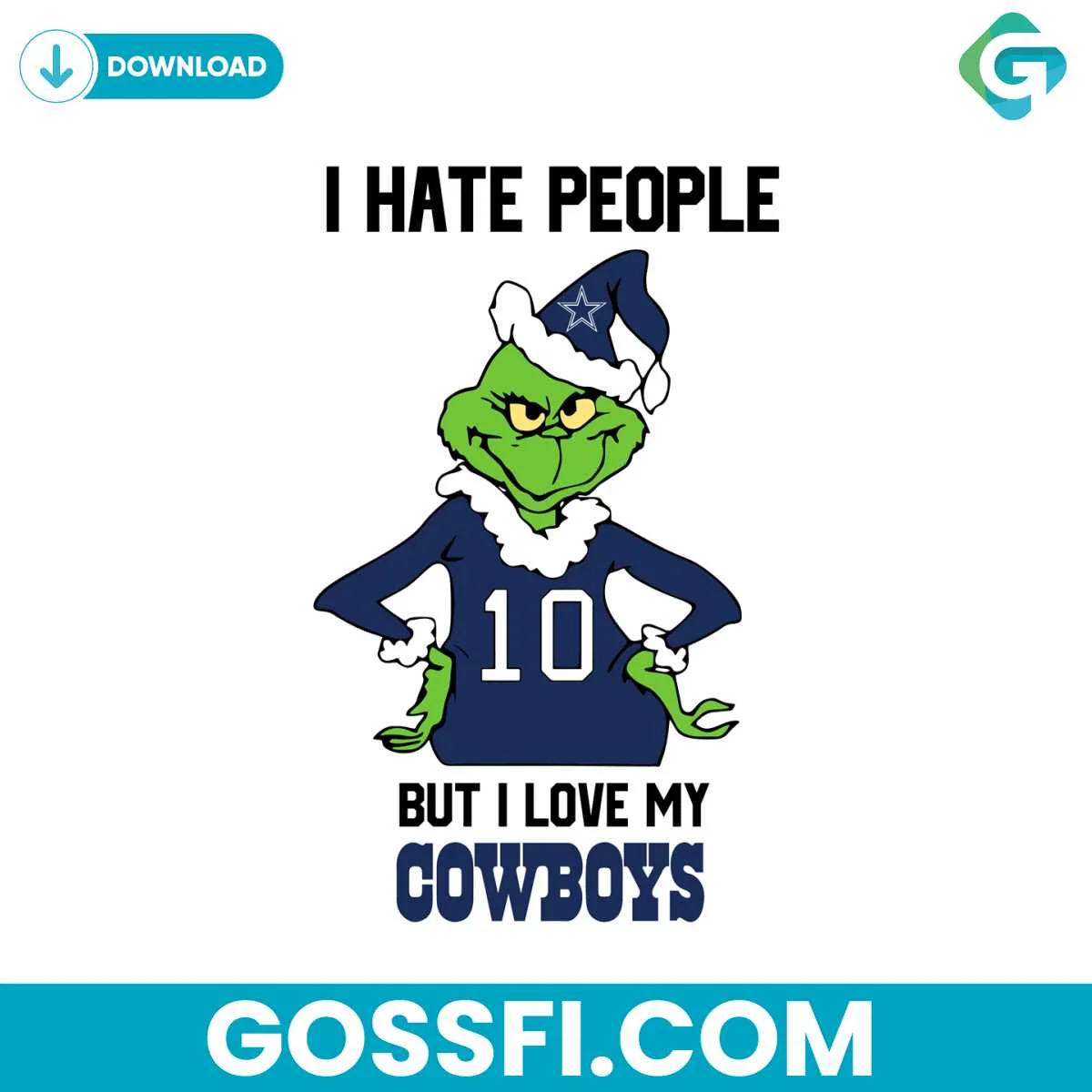 funny-grinch-i-hate-people-but-i-love-my-cowboys-svg