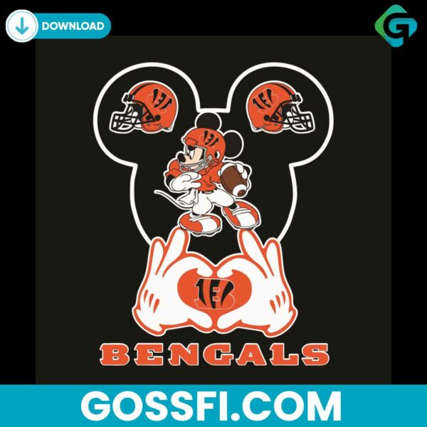 love-cincinnati-bengals-mickey-mouse-svg