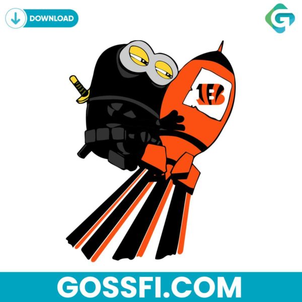 minions-cincinnati-bengals-svg-digital-download