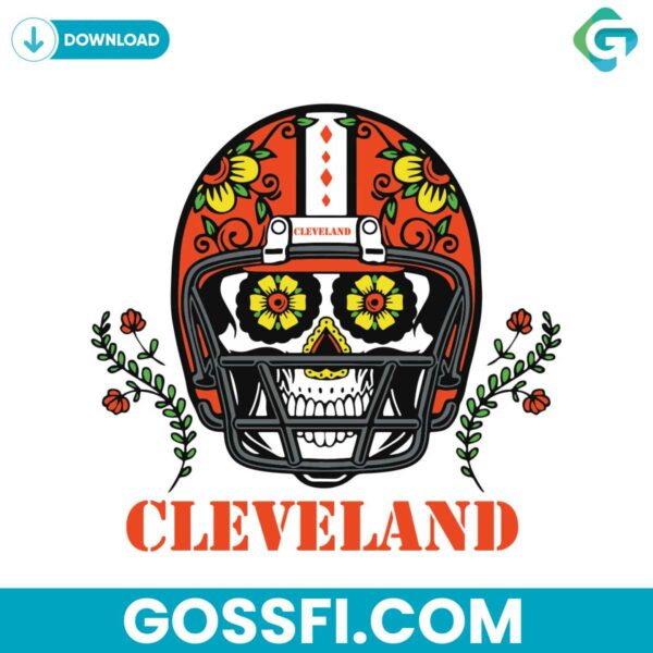 cleveland-browns-skull-helmet-svg