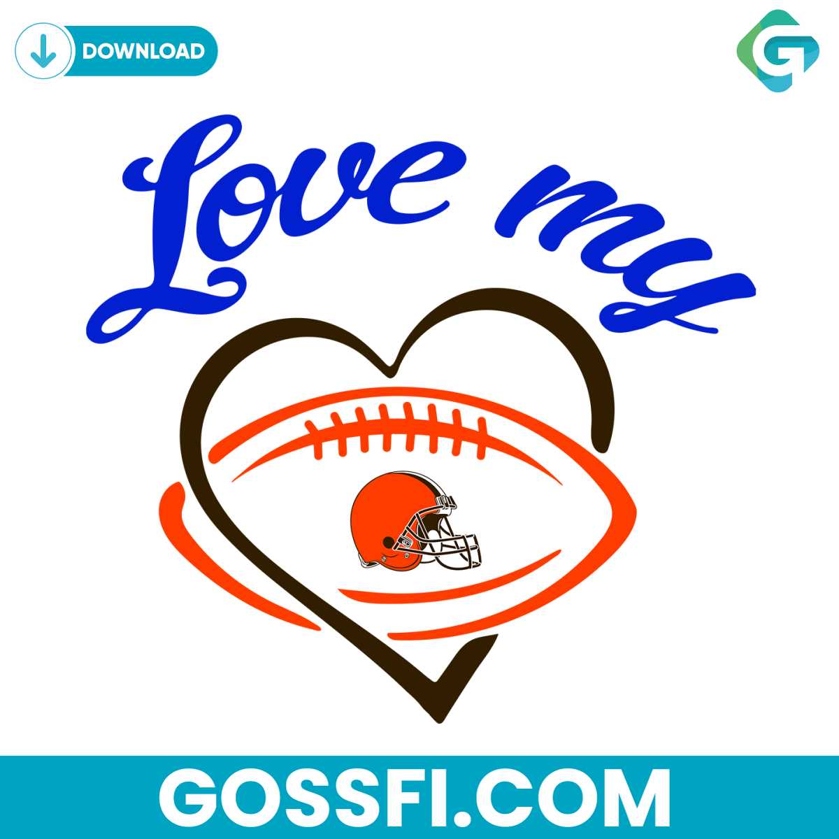 love-my-cleveland-browns-svg-digital-download