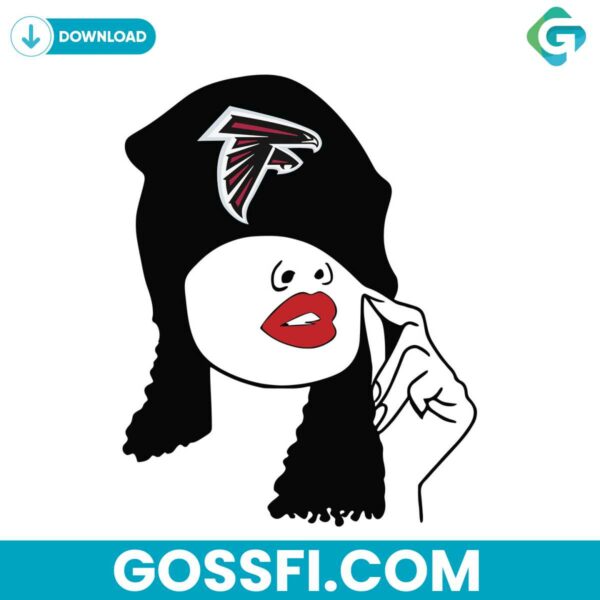 atlanta-falcons-fangirl-svg-digital-download