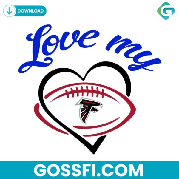 love-my-atlanta-falcons-football-svg-digital-download