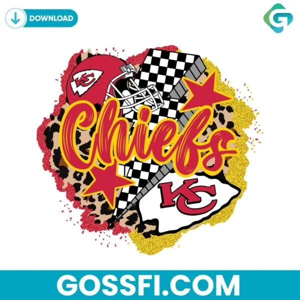 chiefs-football-logo-helmet-lightning-svg