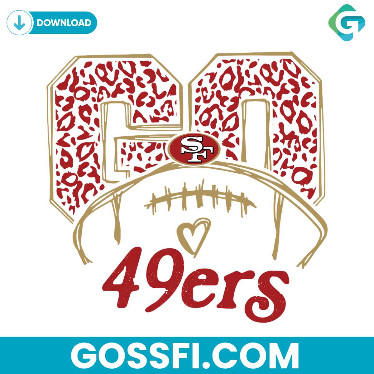 go-san-francisco-49ers-football-leopard-pattern-svg