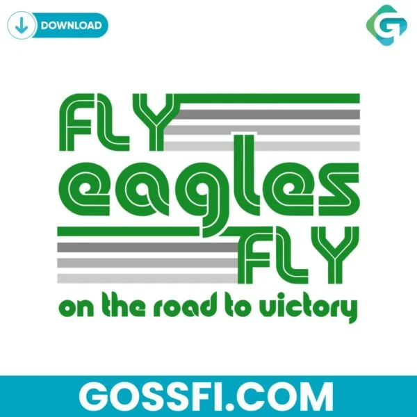 fly-eagle-fly-on-the-road-to-victory-svg