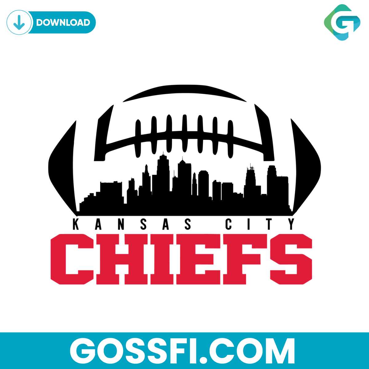 skyline-in-a-ball-kansas-city-chiefs-svg-digital-download