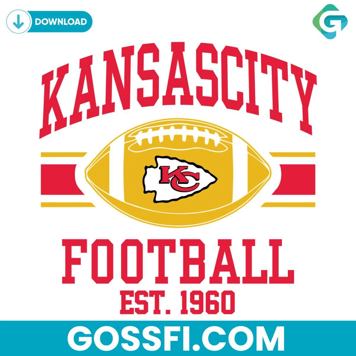 football-kansas-city-chiefs-digital-download-svg