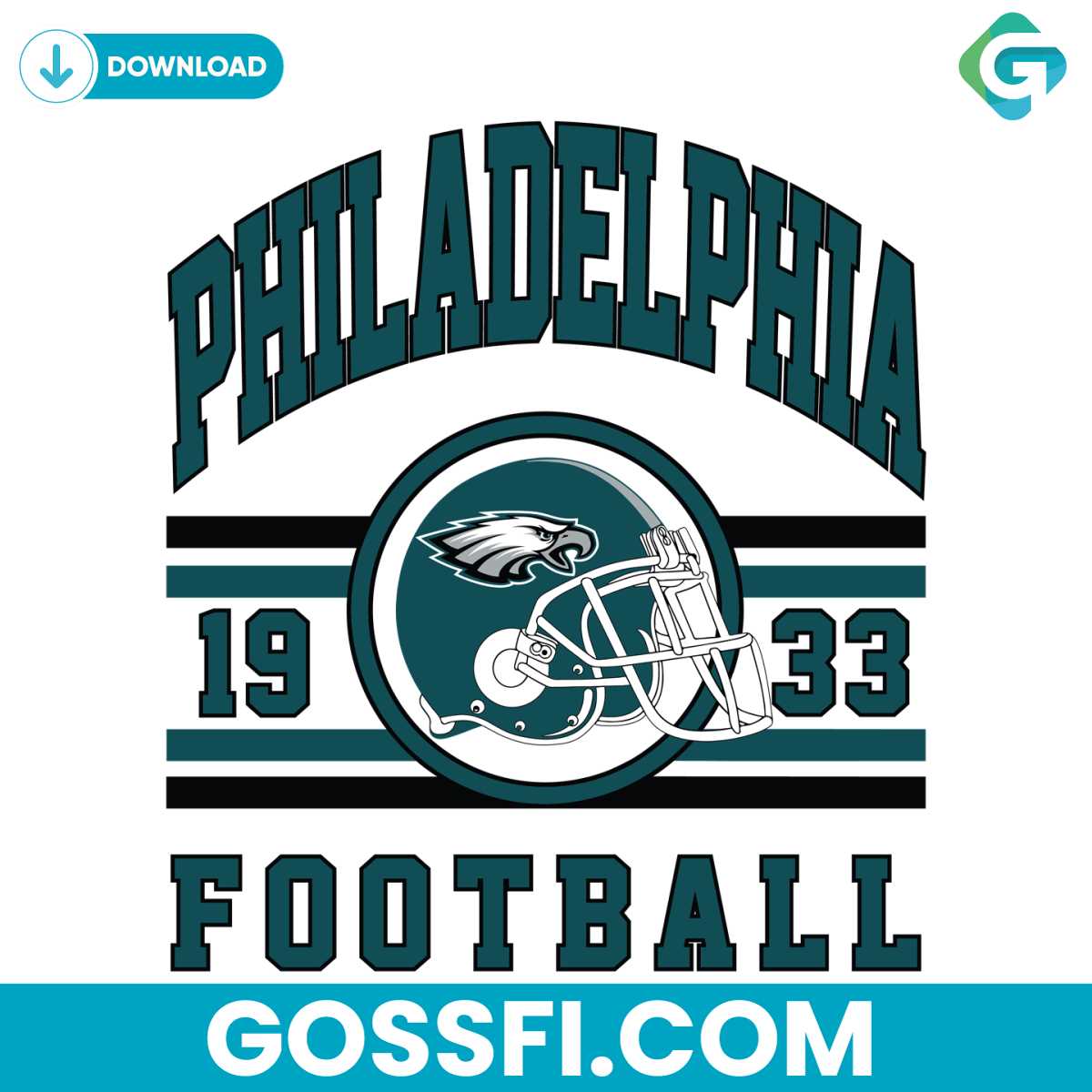 retro-philadelphia-football-1933-svg-digital