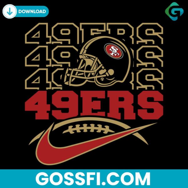 vintage-san-francisco-49ers-helmet-svg-digital