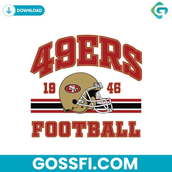 san-francisco-49ers-football-svg-digital