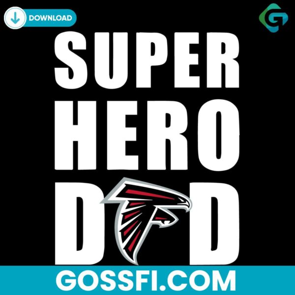 super-hero-dad-atlanta-falcons-svg