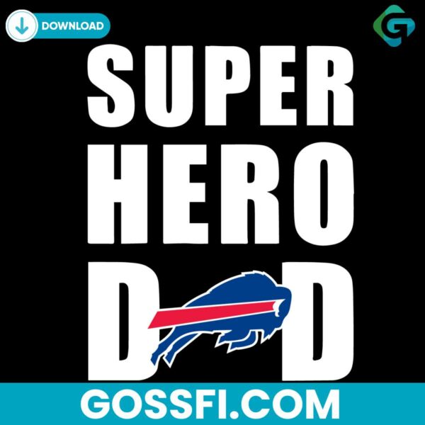 super-hero-dad-buffalo-bills-svg