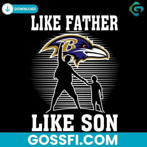 like-father-like-son-baltimore-ravens-svg