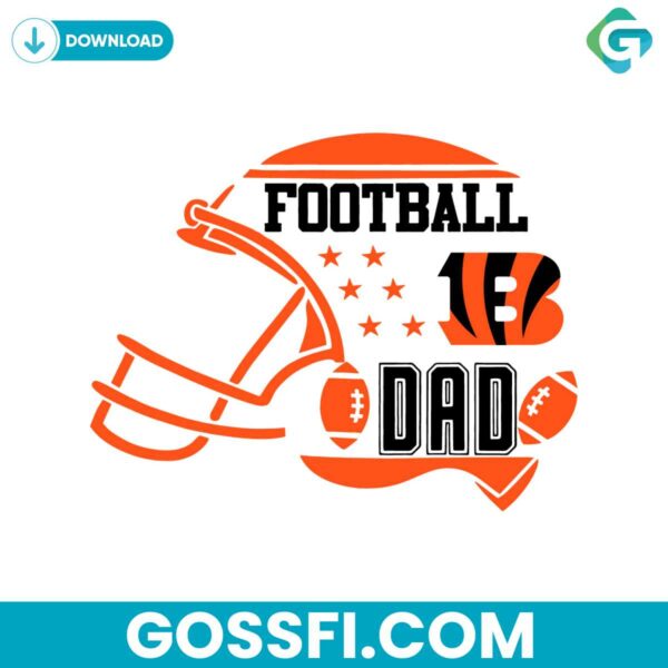 football-dad-cincinnati-bengals-nfl-svg