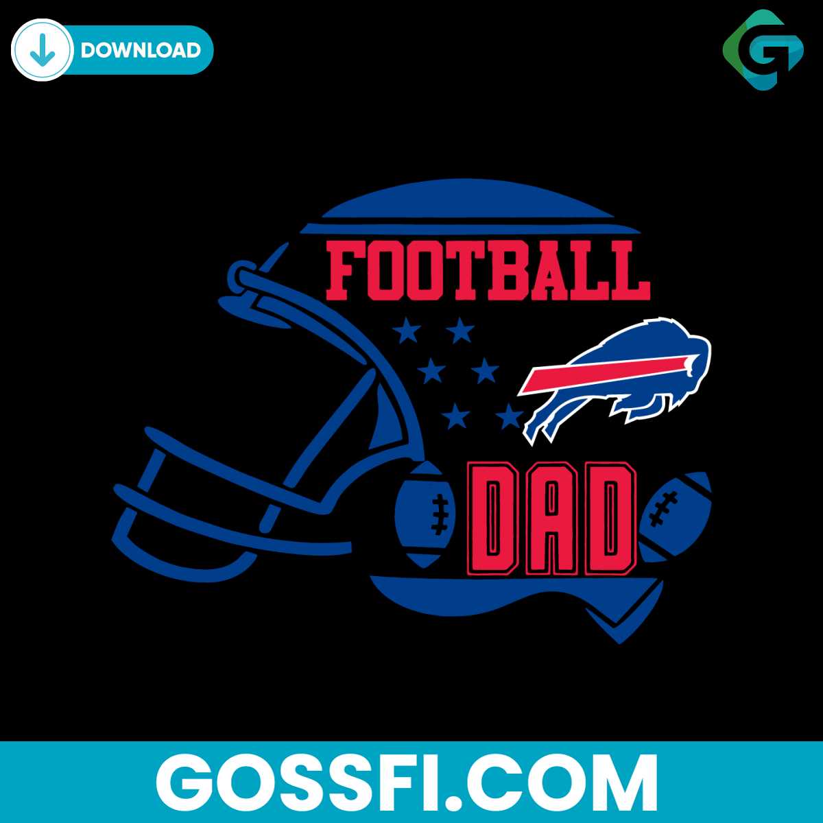 football-dad-buffalo-bills-nfl-svg