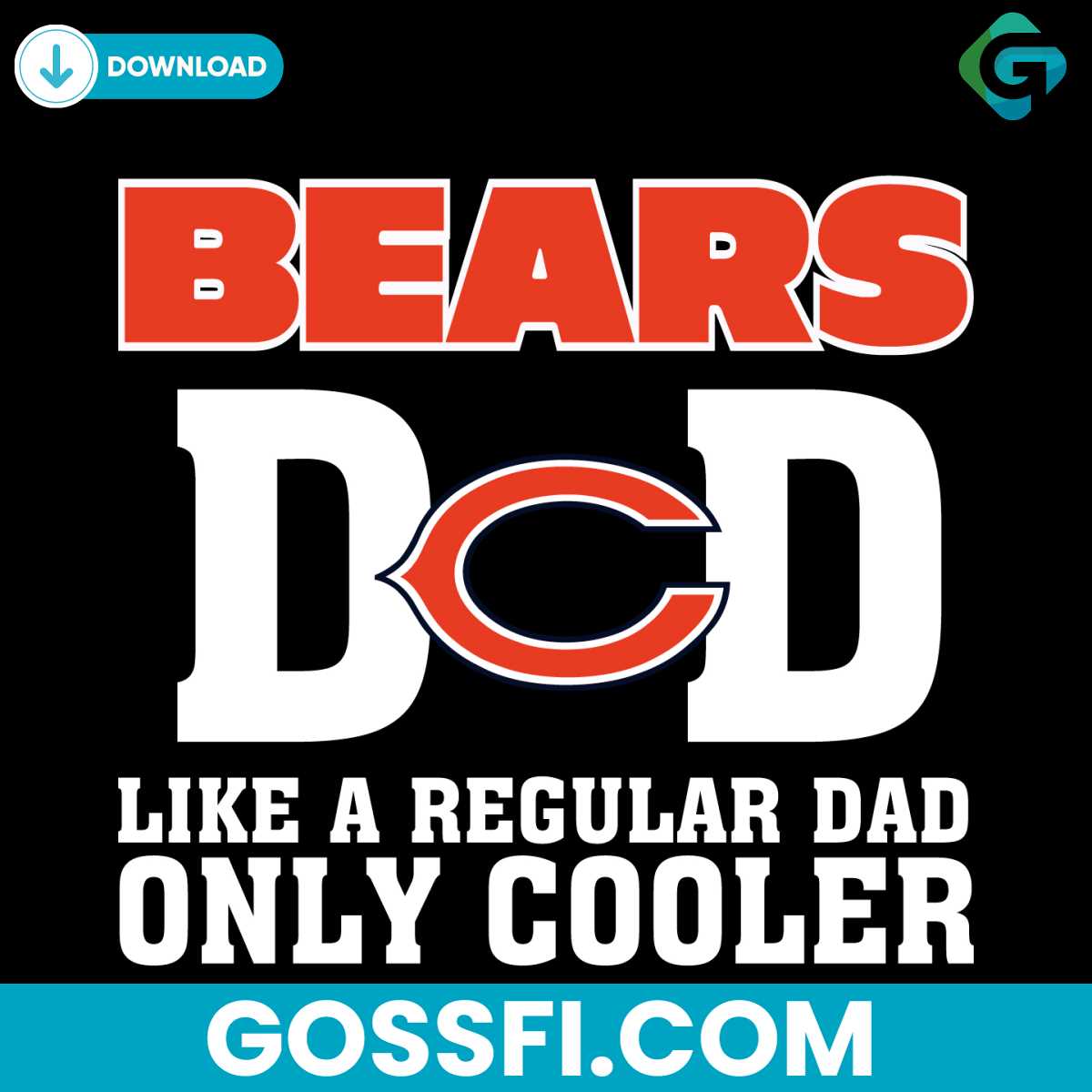 chicago-bears-dad-like-a-regular-dad-only-cooler-svg