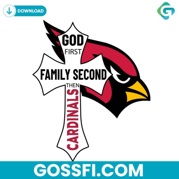 god-first-family-second-then-cardinals-svg
