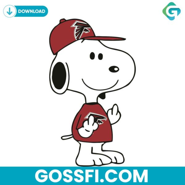 snoopy-atlanta-falcons-svg-digital-download