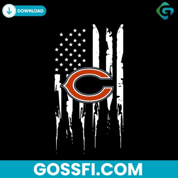 chicago-bears-american-flag-logo-svg