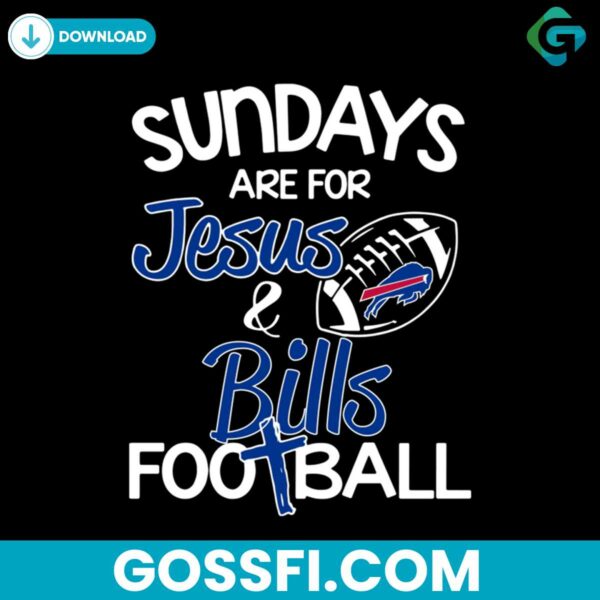 sundays-are-for-jesus-bills-football-svg