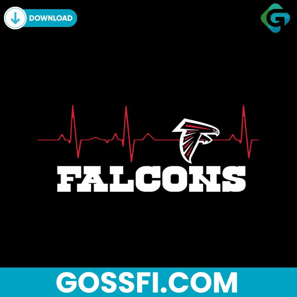 atlanta-falcons-heartbeat-svg-cricut-digital-download