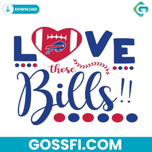 love-those-buffalo-bills-football-svg