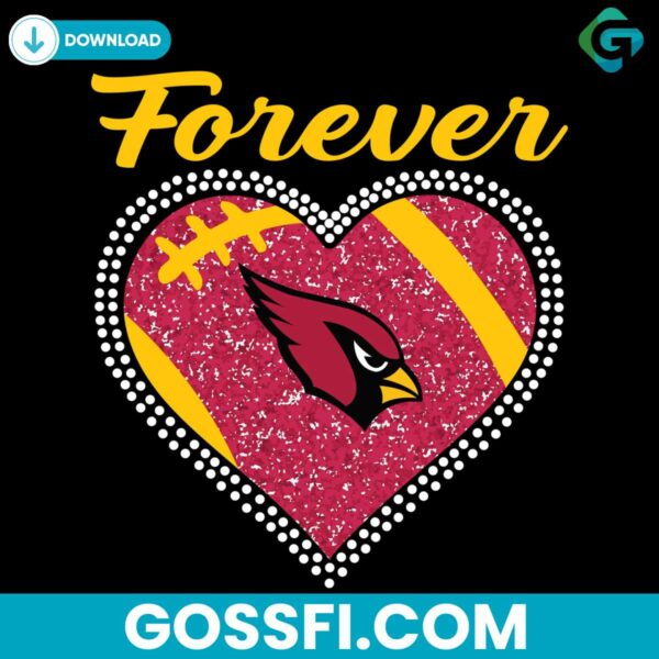 forever-arizona-cardinals-heart-diamond-svg