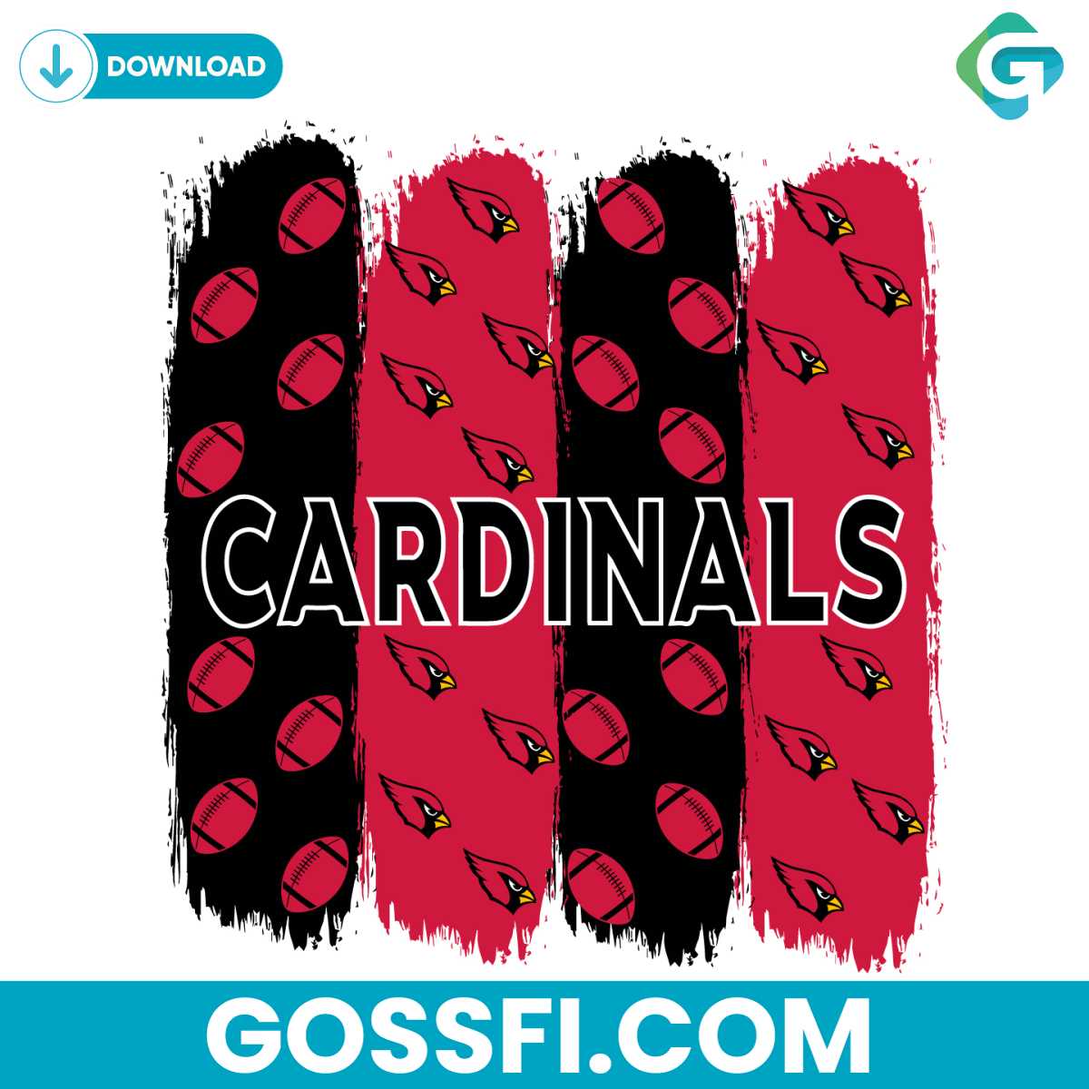 arizona-cardinals-football-pattern-svg