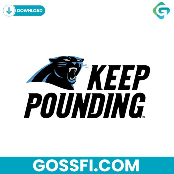 carolina-panthers-keep-pounding-svg