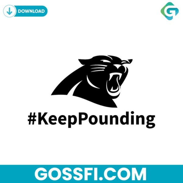 carolina-panthers-keep-pounding-svg-digital-download