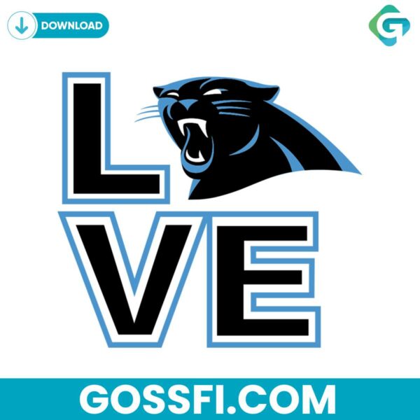 love-carolina-panthers-svg-cricut-digital-download