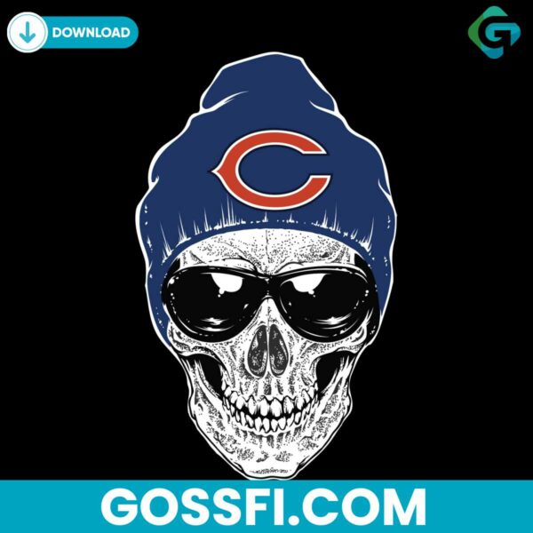 skull-chicago-bears-svg-cricut-digital-download