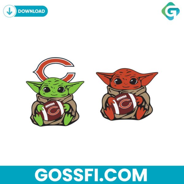 chicago-bears-baby-yoda-nfl-svg-digital-download