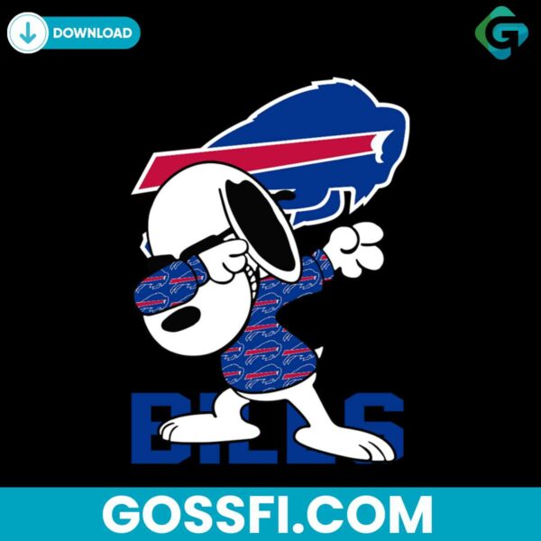 snoopy-dabbing-with-buffalo-bills-svg