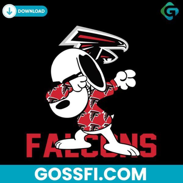 snoopy-dabbing-with-atlanta-falcons-svg