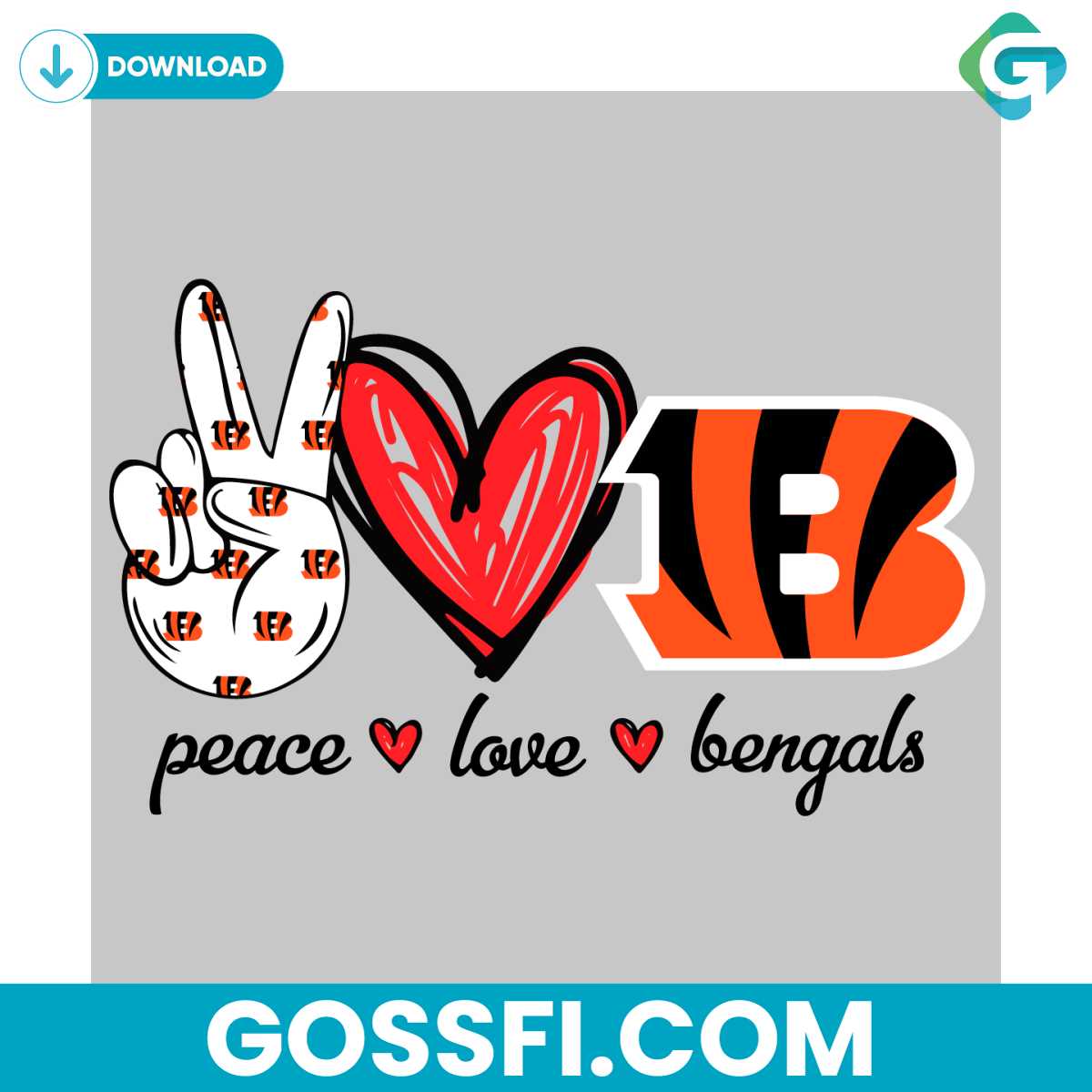 peace-love-cincinnati-bengals-svg-digital-download