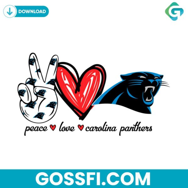 peace-love-carolina-panthers-svg