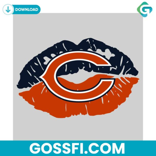 chicago-bears-nfl-lips-svg-digital-download