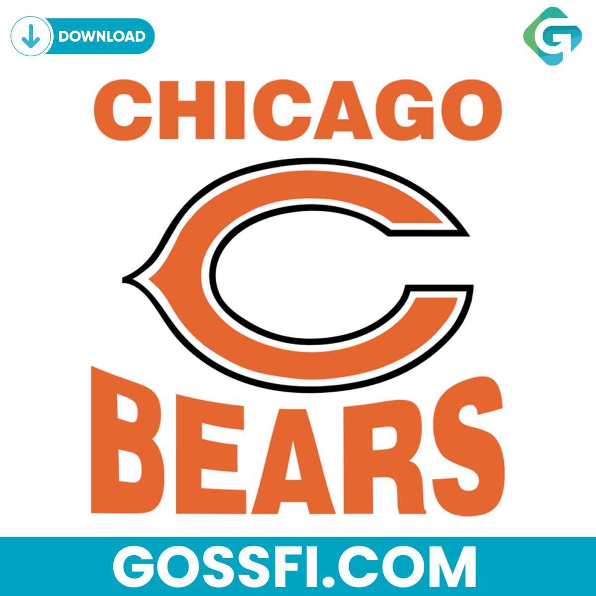 chicago-bears-logo-svg-cricut-digital-download