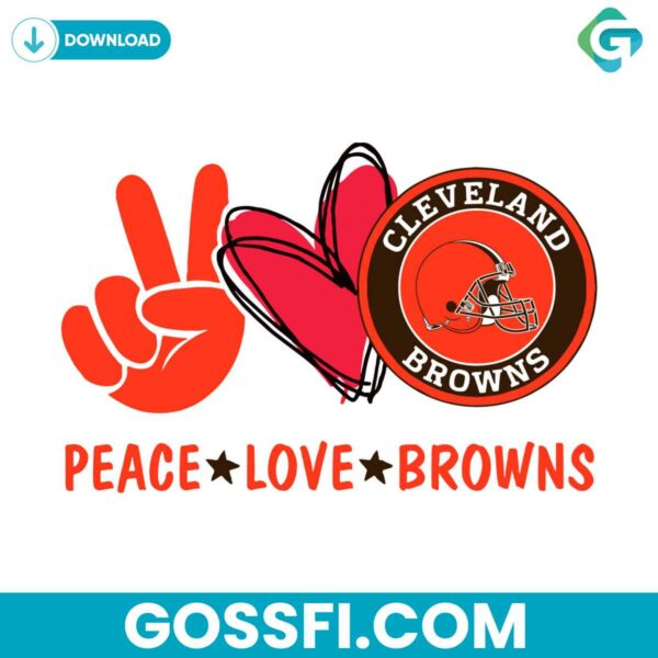 peace-love-cleveland-browns-svg