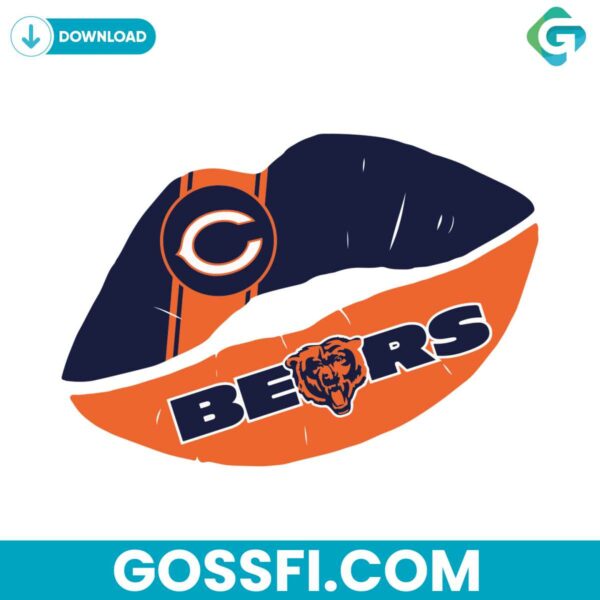 chicago-bears-lips-svg-cricut-digital-download