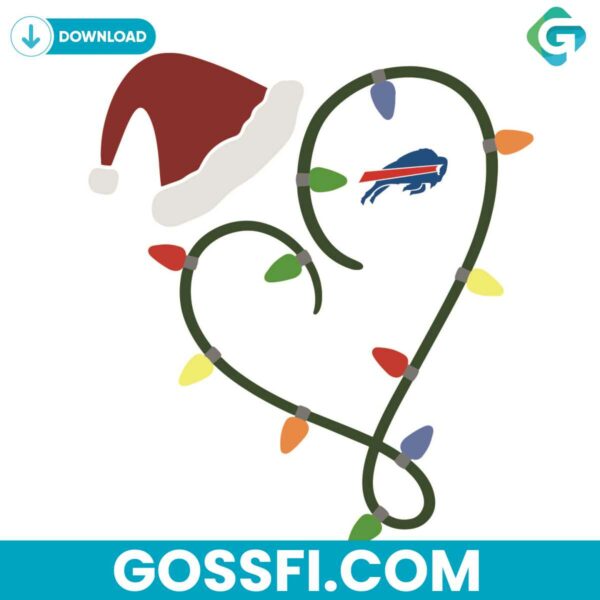 christmas-with-buffalo-bills-logo-svg