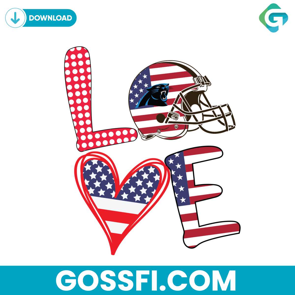 independence-day-love-carolina-panthers-svg