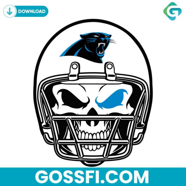 carolina-panthers-skull-helmet-svg