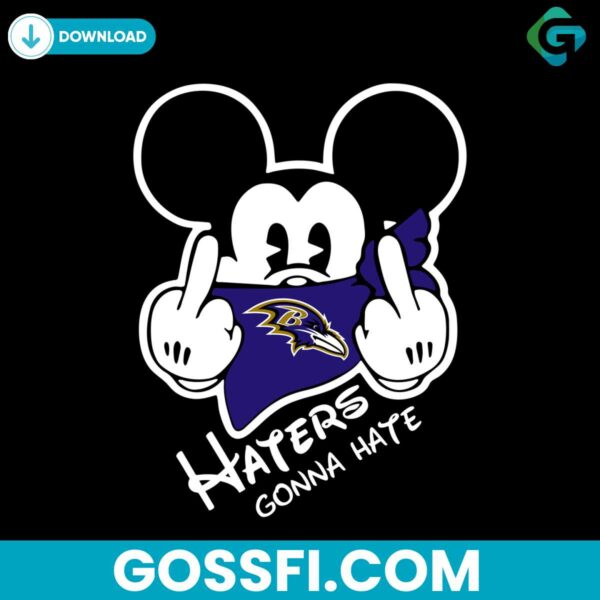 haters-gonna-hate-baltimore-ravens-svg