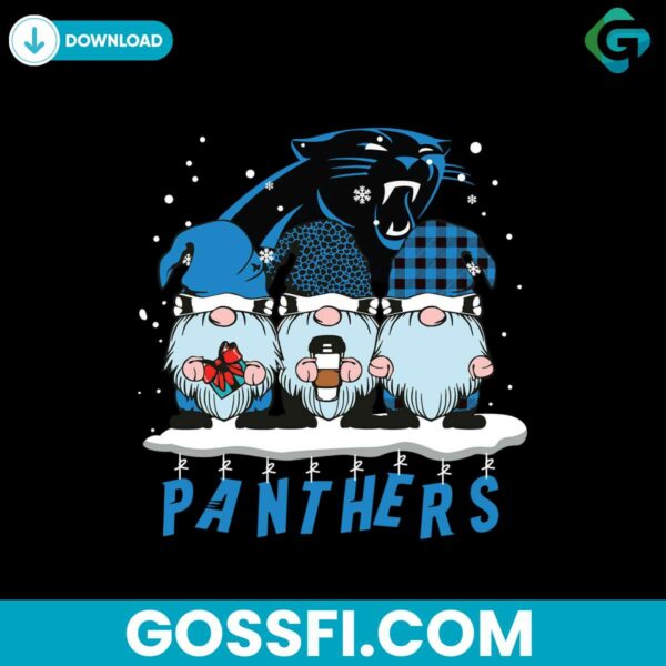 carolina-panthers-gnomes-svg-digital-download