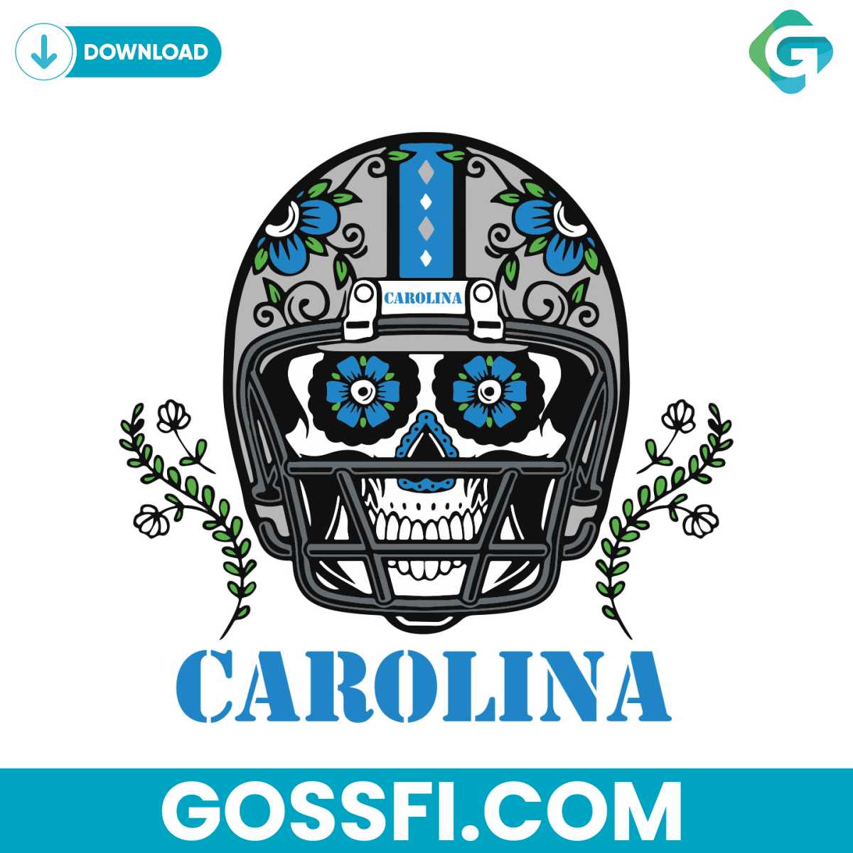 carolina-panthers-skull-helmet-svg