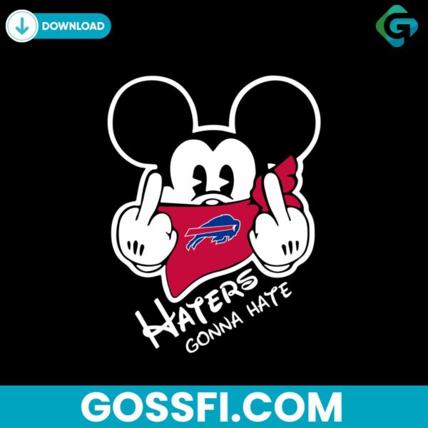 mickey-mouse-haters-gonna-hate-buffalo-bills-svg