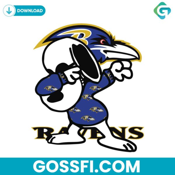 ravens-snoopy-svg-digital-download